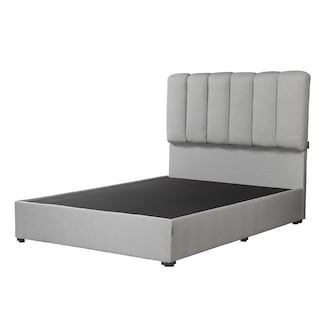 Foto 1 | Foto 1 | Cabecera Dicasa Kami Gris Queen Size + Base Cama