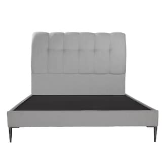 Foto 2 | Foto 2 | Cabecera Dicasa Nube Color Gris King Size + Base Cama Slim Dicasa Color Gris King Size