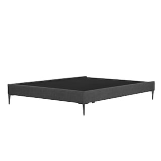 Foto 6 | Foto 6 | Cabecera Dicasa Milan Color Gris Oscuro Individual + Base Cama Slim Dicasa Color Gris Oscuro Individual