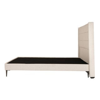 Foto 1 | Foto 1 | Cabecera Dicasa Lugo Color Beige King Size + Base Cama Slim Dicasa Color Beige King Size