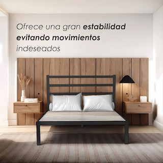 Foto 7 | Foto 7 | Base Matrimonial Iliosinnova de Acero