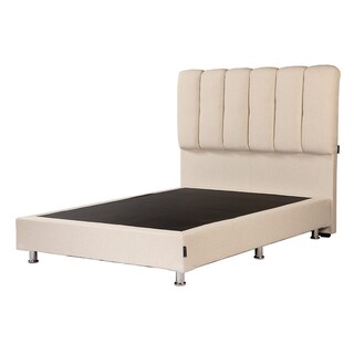 Foto 3 | Foto 3 | Cabecera Dicasa Kami Color Beige Claro Queen Size + Box Dicasa Color Beige Claro Queen Size