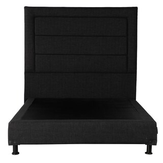 Foto 2 | Foto 2 | Cabecera Dicasa Blend Color Negro Matrimonial + Box Dicasa Color Negro Matrimonial