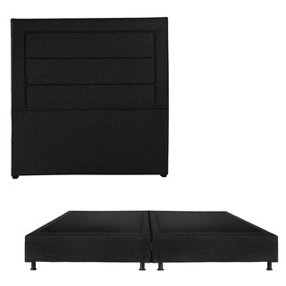 Foto 1 | Foto 1 | Cabecera Dicasa Blend Color Negro King Size+ Box Dicasa Color Negro King Size