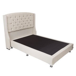 Foto 3 | Foto 3 | Cabecera Dicasa Sitka Color Beige Claro King Size + Box Dicasa Color Beige Claro King Size