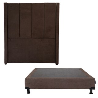 Foto 1 | Foto 1 | Cabecera Dicasa Nizza Color Chocolate Individual + Box Dicasa Color Chocolate Individual