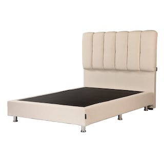 Foto 3 | Foto 3 | Cabecera Dicasa Kami Color Beige Claro King Size + Box Dicasa Color Beige Claro King Size