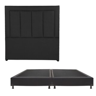 Foto 1 | Foto 1 | Cabecera Dicasa Devon Color Negro King Size+ Box Dicasa Color Negro King Size