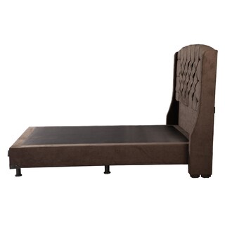 Foto 4 | Foto 4 | Cabecera Dicasa Sitka Color Chocolate King Size + Box Dicasa Color Chocolate King Size