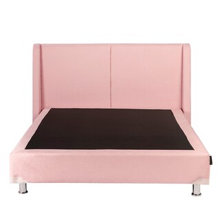 Foto 2 | Foto 2 | Cabecera Dicasa Milan Color Pink Individual + Box Dicasa Color Pink Individual