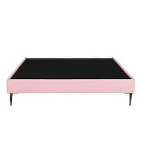 Base Cama Slim Dicasa Rosa Queen Size
