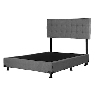 Foto 3 | Foto 3 | Cabecera Dicasa Catania Color Gris Queen Size + Box Dicasa Color Gris Queen Size