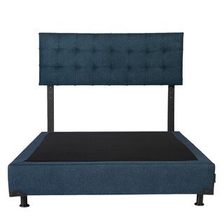 Foto 2 | Foto 2 | Cabecera Dicasa Catania Color Azul Matrimonial + Box Dicasa Color Azul Matrimonial