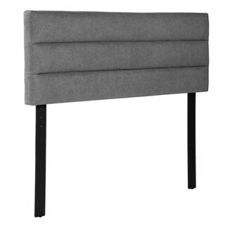 Foto 4 | Foto 4 | Cabecera Dicasa Logan Color Gris Individual + Box Dicasa Color Gris Individual