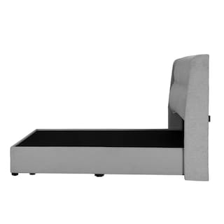 Foto 4 | Foto 4 | Cabecera Dicasa Becca Color Gris Oscuro Matrimonial + Base Cama Dicasa Color Gris Oscuro Matrimonial