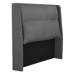 Foto 5 | Foto 5 | Cabecera Dicasa Becca Color Gris Oscuro Matrimonial + Base Cama Dicasa Color Gris Oscuro Matrimonial