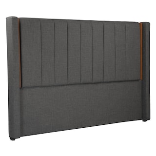 Foto 4 | Foto 4 | Cabecera Dicasa Linz Color Gris Oscuro King Size + Base Cama Dicasa Color Gris Oscuro