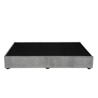Foto 4 | Foto 4 | Base Cama Dicasa Individual Color Gris Oscuro