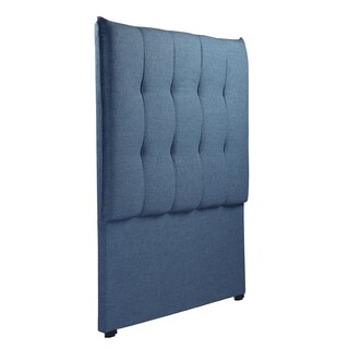 Foto 2 | Foto 2 | Cabecera Dicasa Kenzo Color Azul Queen Size + Base Cama Slim Dicasa Color Azul + Almohada Royal Twin + Sábanas Royal