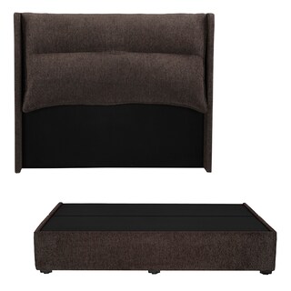 Foto 1 | Foto 1 | Cabecera Rogga Becca Color Chocolate King Size + Base Cama
