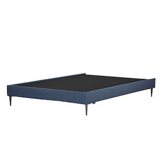 Foto 4 | Foto 4 | Cabecera Dicasa Kenzo Color Azul Matrimonial + Base Cama Slim Dicasa Color Azul + Almohada Royal Twin + Sábanas Royal