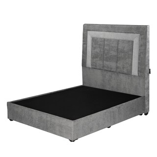 Foto 1 | Foto 1 | Cabecera Dicasa Bora Color Storm Grey Queen Size + Base Cama Dicasa