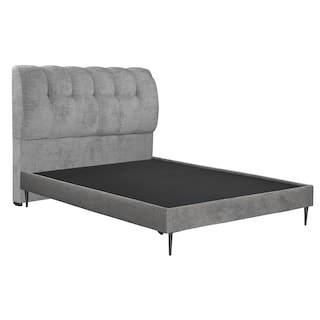 Foto 2 | Foto 2 | Cabecera Dicasa Nube Color Storm Grey King Size + Base Cama Slim