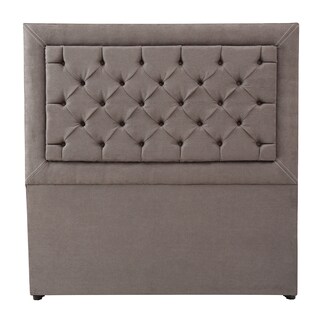 Foto 1 | Foto 1 | Cabecera Dicasa Mary color Gris Oscuro Queen Size