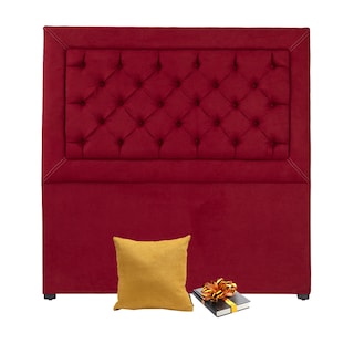 Foto 1 | Foto 1 | Cabecera Dicasa Mary color Rojo Matrimonial