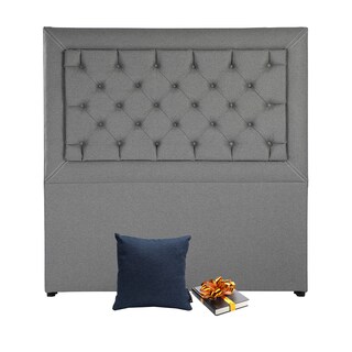 Foto 1 | Foto 1 | Cabecera King Size Dicasa Mary color Gris