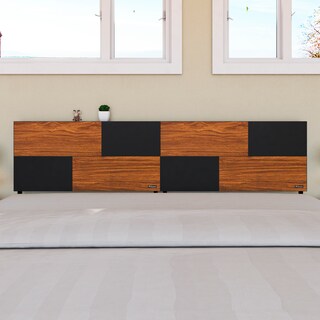 Foto 5 | Foto 5 | Cabecera de Cama Individual con 2 Patas Playcon OCABITZNL 100 X 10 CM Tablero Negro Tzalam