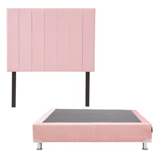 Foto 1 | Foto 1 | Cabecera Dicasa Argos + Box Dicasa Pink Rosa Queen Size