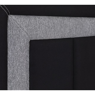 Foto 4 | Foto 4 | Cabecera Dicasa Bora color Negro con Gris Queen Size