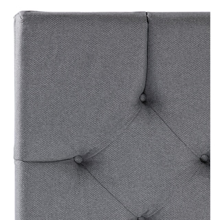 Foto 4 | Foto 4 | Cabecera Dicasa Capri color Gris King Size