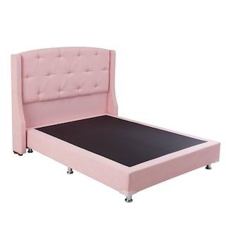 Foto 3 | Foto 3 | Cabecera  Dicasa Zefyr Pink color Rosa + Box  Dicasa Zefyr Pink color Rosa Queen Size