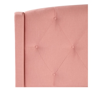 Foto 5 | Foto 5 | Cabecera  Dicasa Zefyr Pink color Rosa + Box  Dicasa Zefyr Pink color Rosa Queen Size