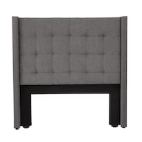 Cabecera Matrimonial Dicasa Titan color Gris