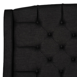 Foto 3 | Foto 3 | Cabecera Dicasa Sitka Negro Matrimonial