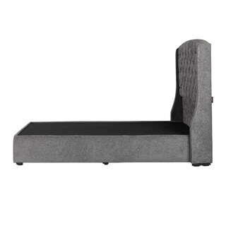 Foto 3 | Foto 3 | Cabecera Dicasa Sitka + Base Cama Dicasa Nizzo Color Gris Oscuro Queen Size