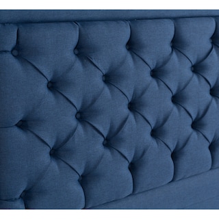 Foto 3 | Foto 3 | Cabecera Dicasa Mary Color Azul Queen Size