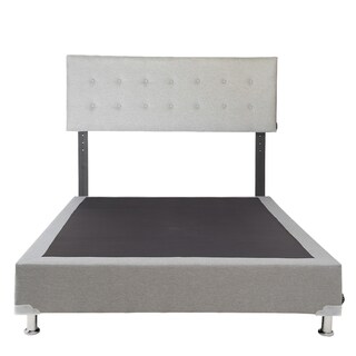 Foto 2 | Foto 2 | Cabecera con Box Dicasa Queen Size Gris