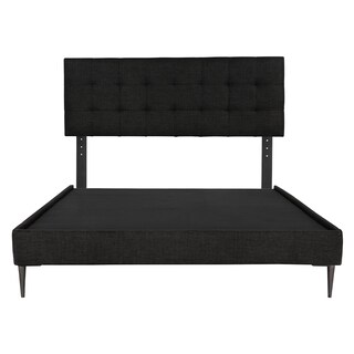 Foto 3 | Foto 3 | Cabecera Dicasa Catania más Base Cama Slim color Negro King Size