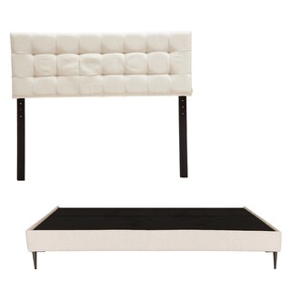 Foto 1 | Foto 1 | Cabecera Dicasa Catania más Base Cama Slim Beige Claro King Size