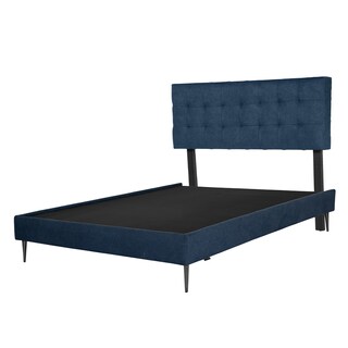 Foto 4 | Foto 4 | Cabecera Dicasa Catania + Base Slim Azul King Size