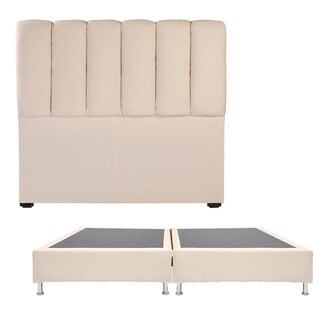 Foto 1 | Foto 1 | Cabecera Dicasa Kami + Box Dicasa Dolum King Size Beige