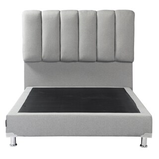 Foto 2 | Foto 2 | Cabecera Dicasa Kami + Box Dicasa Quantum King Size Gris