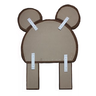 Foto 4 | Foto 4 | Cabecera de Cama Individual Osito Café Kawaii para Niños