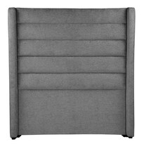 Cabecera Dicasa Polar Color Gris Oscuro King Size