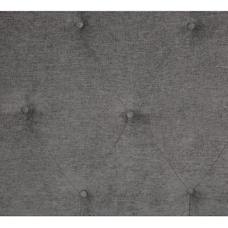 Foto 4 | Foto 4 | Cabecera Dicasa Zefyr Color Gris Oscuro Matrimonial