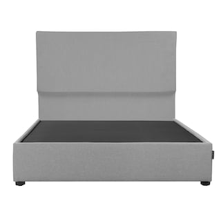 Foto 1 | Foto 1 | Cabecera Dicasa Myko más Base Cama Gris Matrimonial